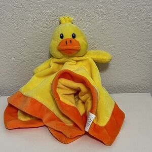 Baberoo Duck Security Blanket Lovey Lovie Yellow Orange